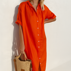 Delphine classic shirt dress – image 3
