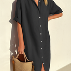Delphine classic shirt dress – image 5