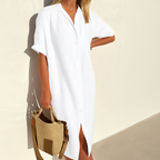 Delphine classic shirt dress – image 6