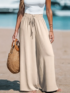 Genevieve | Stylish Wide Leg Trousers