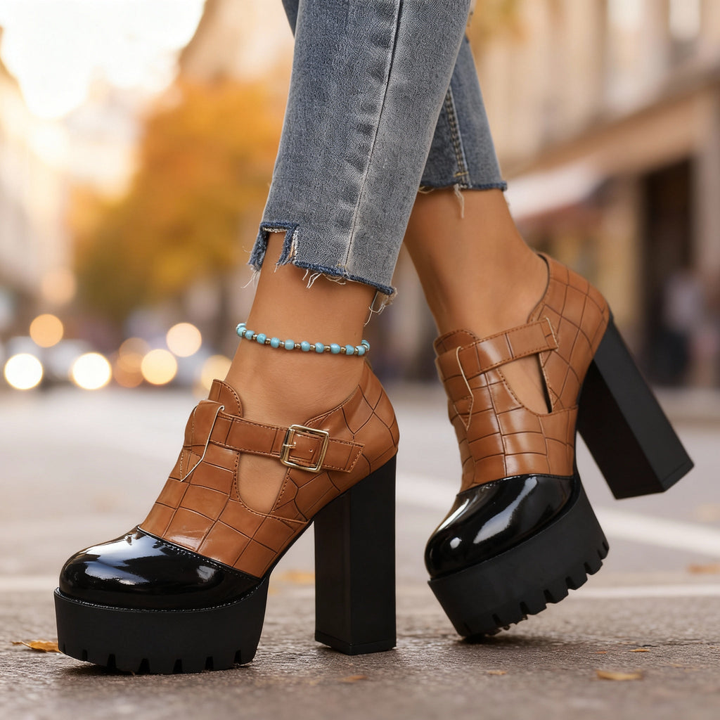 Poppy | Breezy Block Heel Sandals