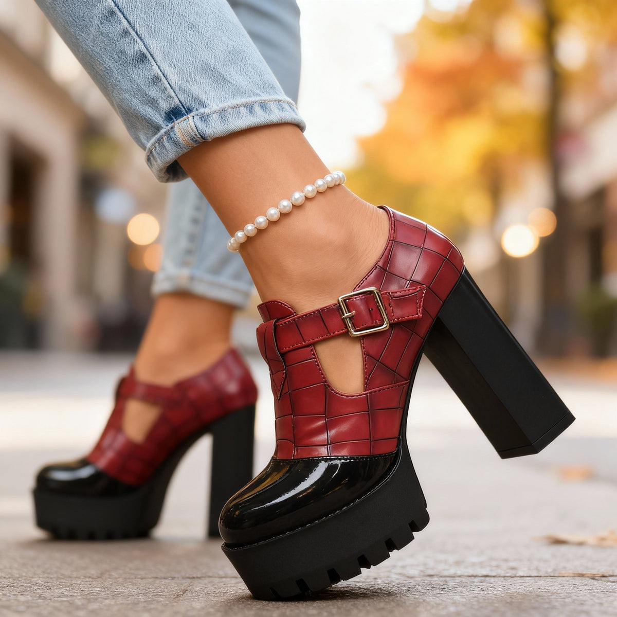 Poppy | Breezy Block Heel Sandals