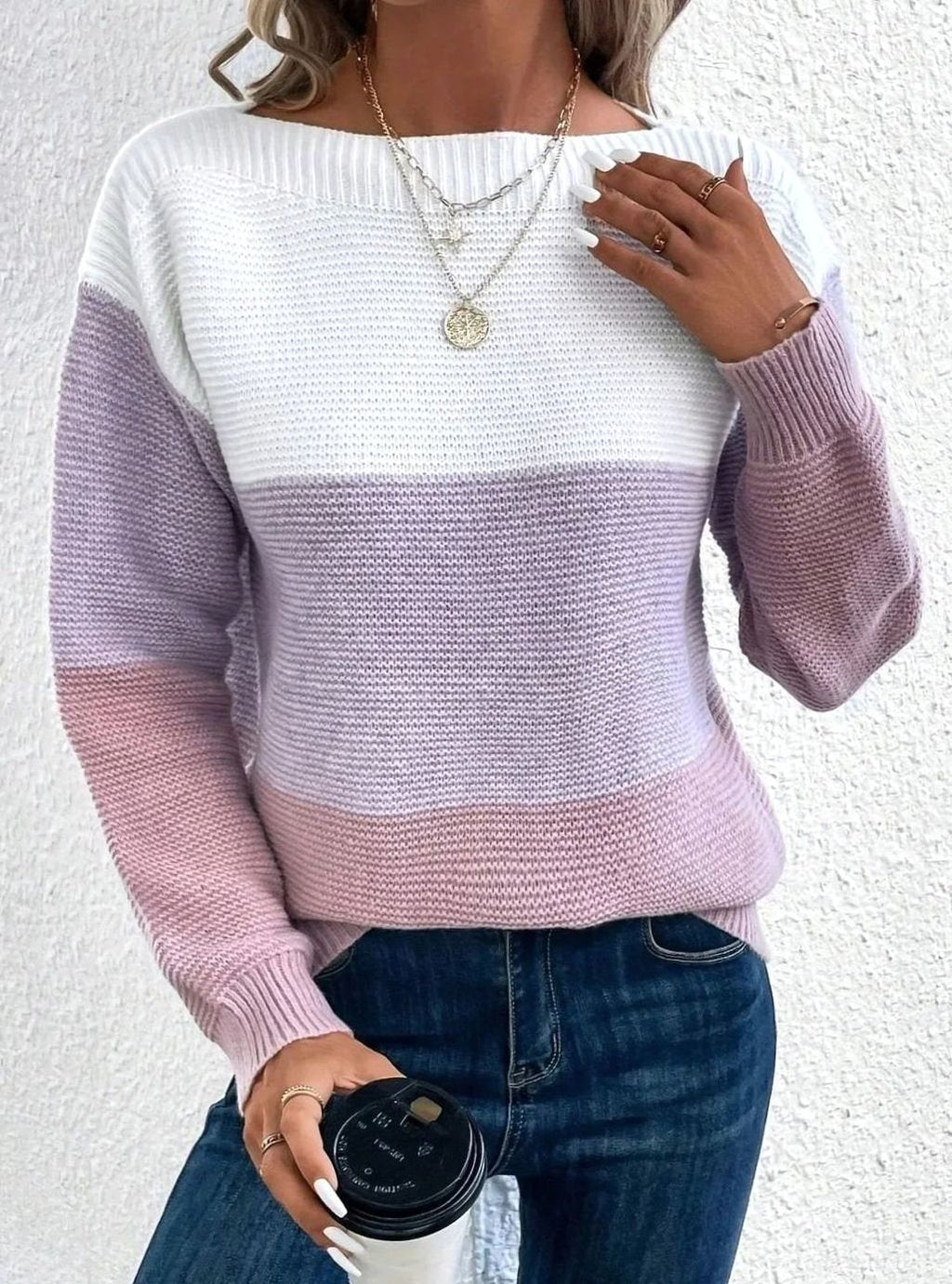 Ilaria | Effortless Lightweight Knit Jumper