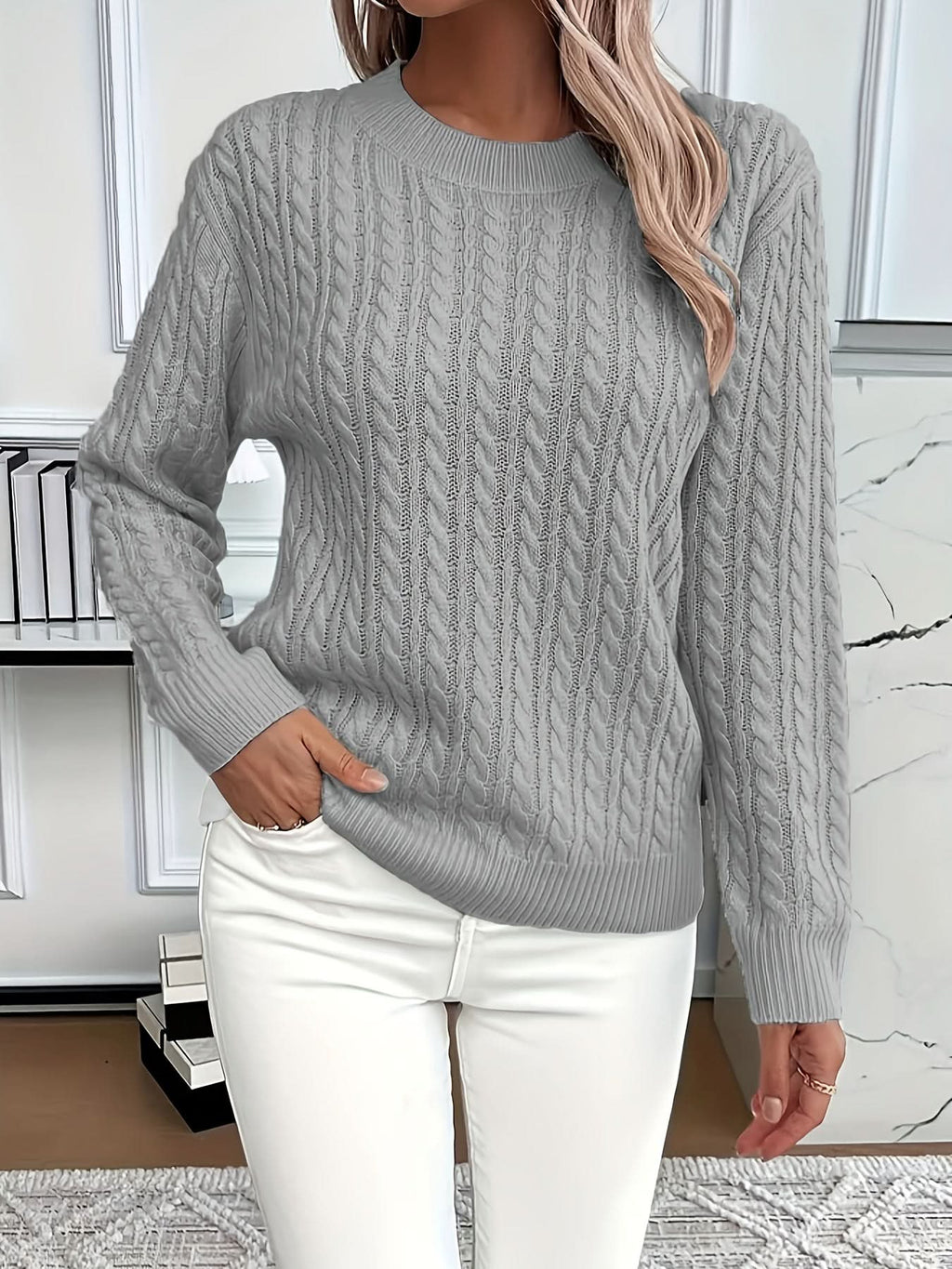Dita | Simple Lightweight Knit Jumper