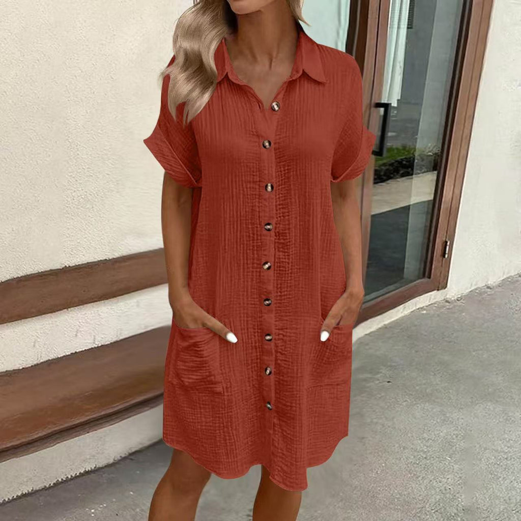 Aurore vintage shirt dress – image 17