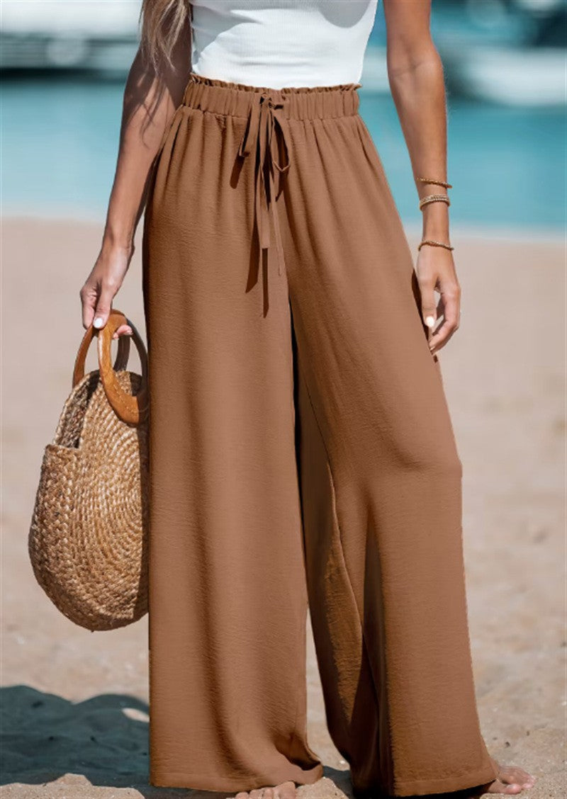 Genevieve | Stylish Wide Leg Trousers