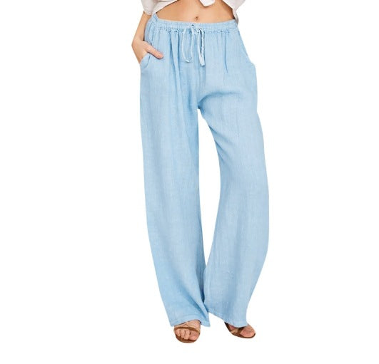 Nina | Relaxed Linen Trousers