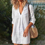 Zelda | Stylish Linen Dress