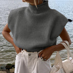 Lotte | Stylish Ribbed Knit Top