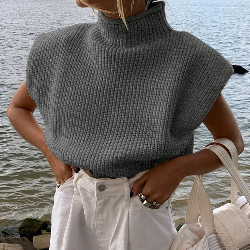 Lotte | Stylish Ribbed Knit Top