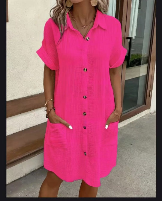 Aurore vintage shirt dress – image 11
