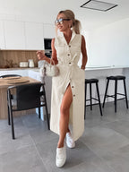 Noemie | Understated Denim Dress