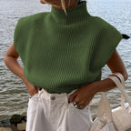 Lotte | Stylish Ribbed Knit Top