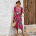 Skye summer dress in blue