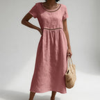 Ilaria embroidered midi dress – image 7