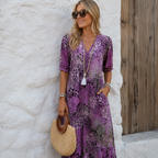 Skye summer dress in pink