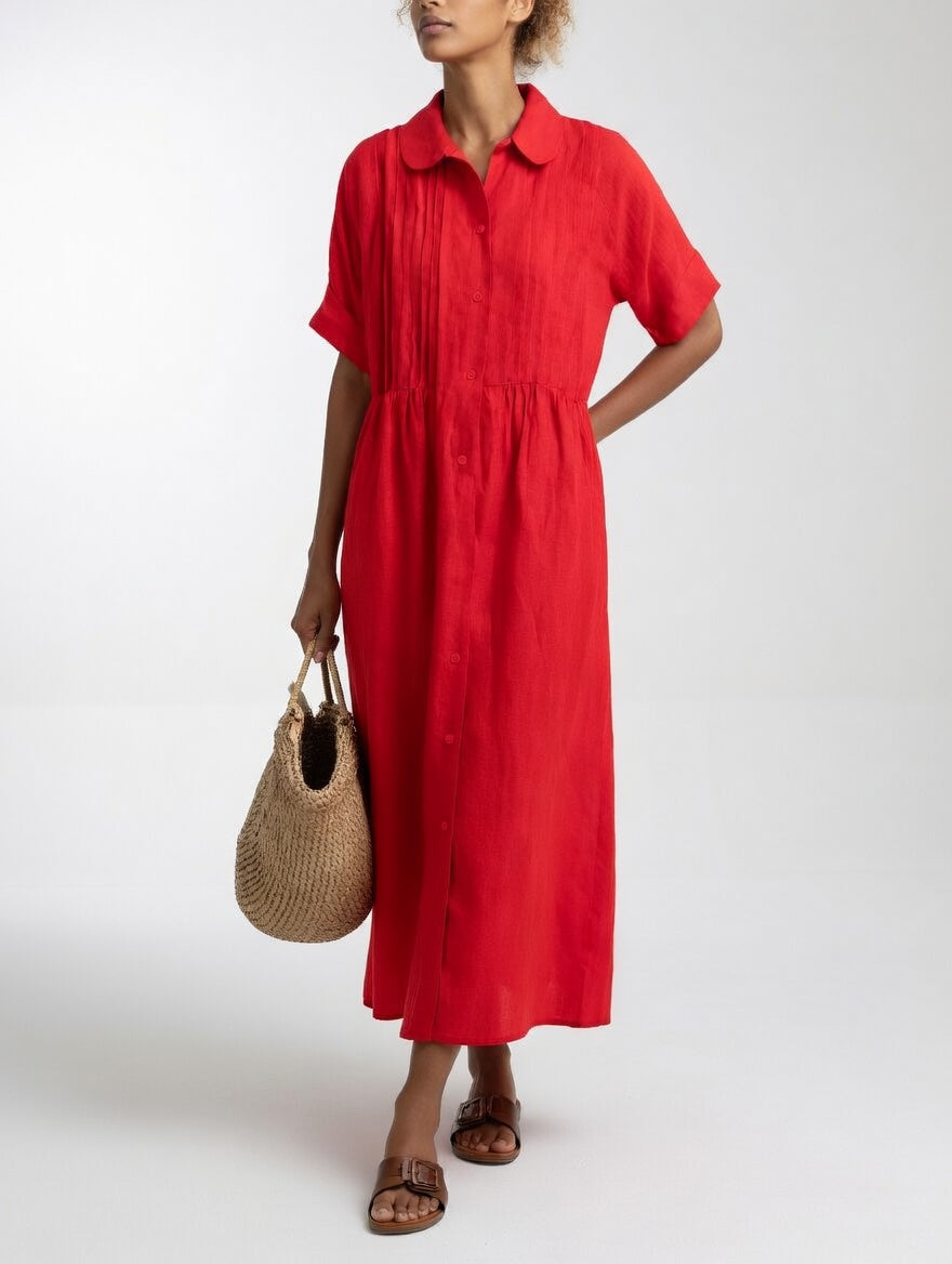 Margot | Understated Shirt Dress