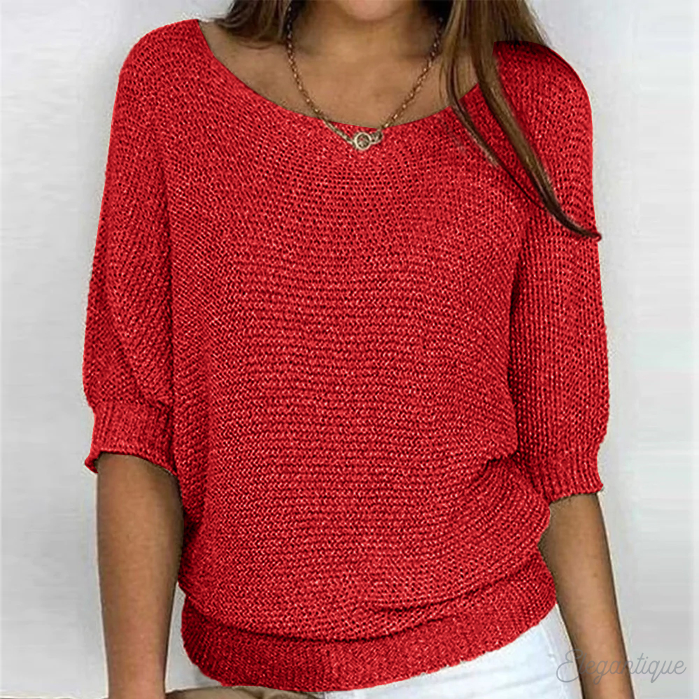 Hanne | Effortless Lightweight Knit Jumper