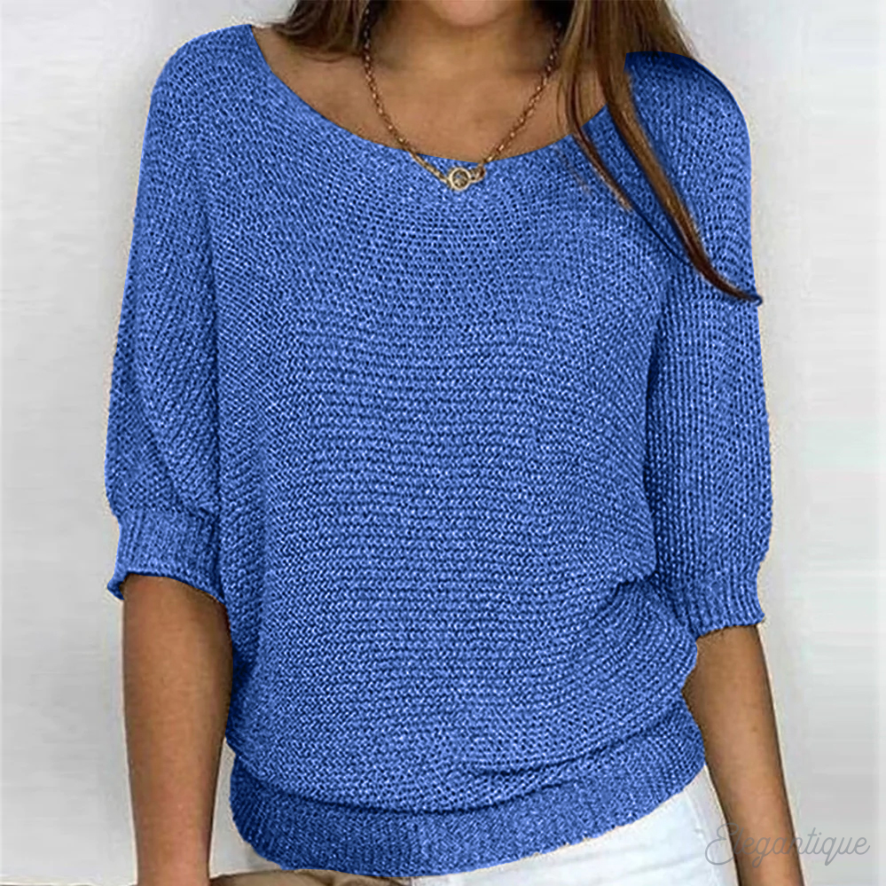 Hanne | Effortless Lightweight Knit Jumper