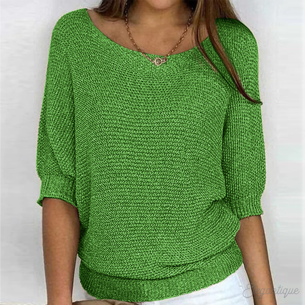 Hanne | Effortless Lightweight Knit Jumper