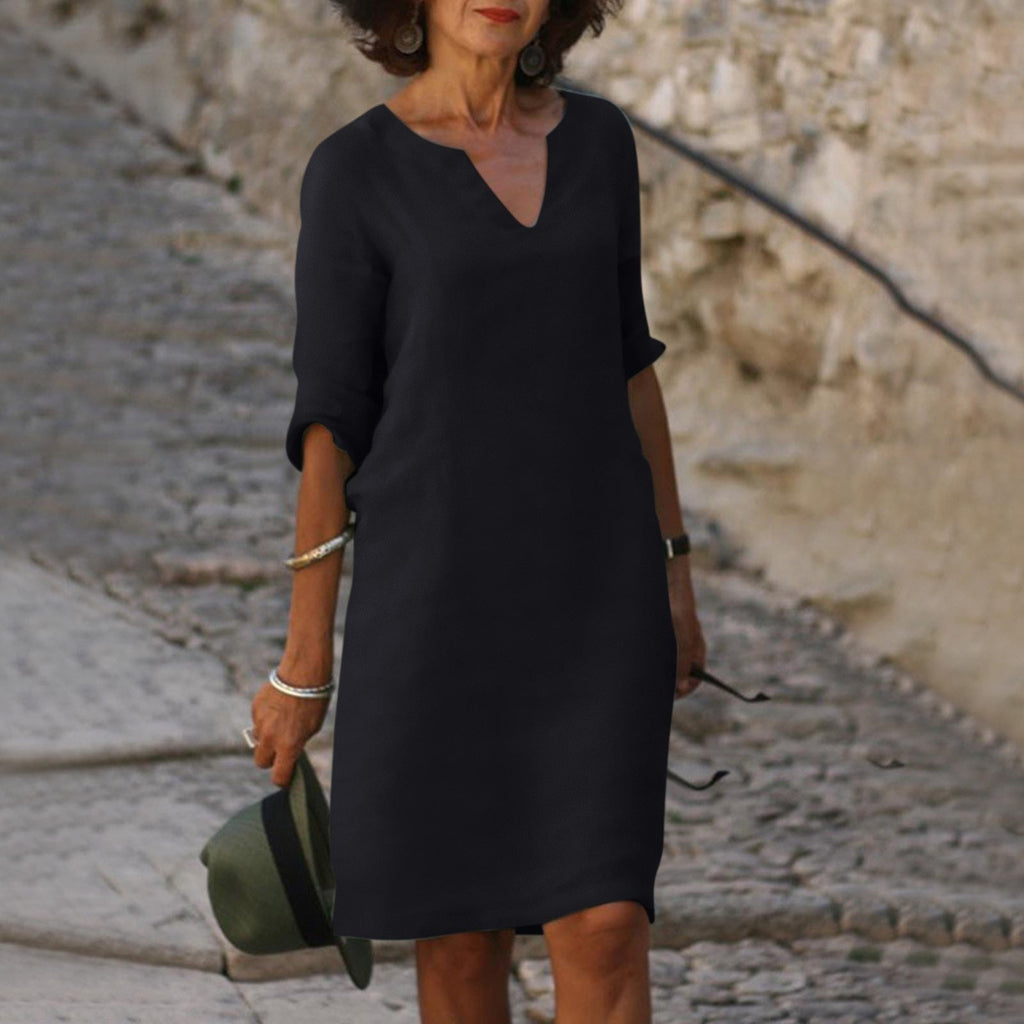 Lea three quarter sleeve dress – image 3