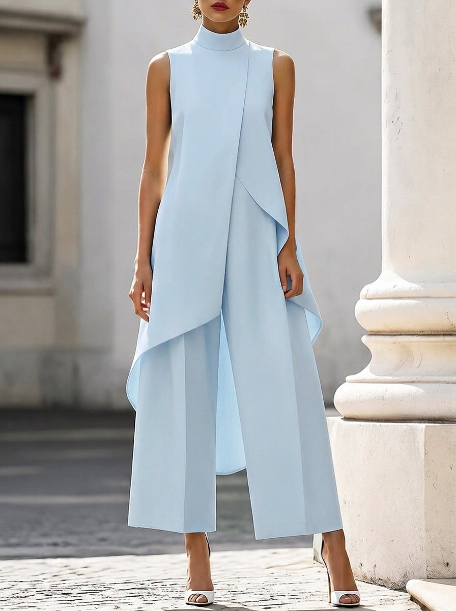 Priya two piece asymmetric set