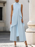 Priya two piece asymmetric set