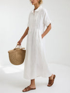 Margot | Understated Shirt Dress
