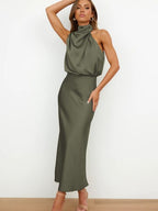 Juno | Polished Midi Dress