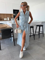 Noemie | Understated Denim Dress