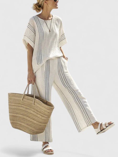Liora two piece linen mix oversized set – image 3