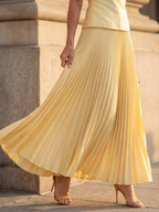 Angelina two piece bodice and pleated skirt set – image 3