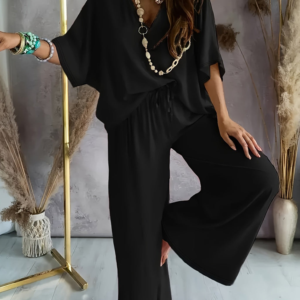 Lucie two piece V neck set – image 10