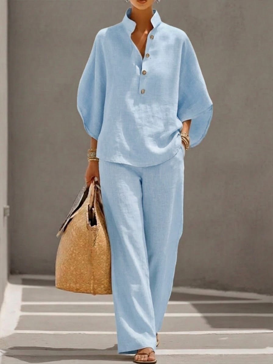Adelina two piece batwing sleeve set – image 2