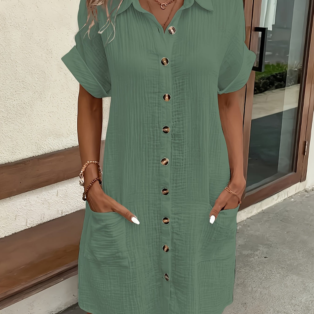 Aurore vintage shirt dress – image 7