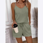 Aurelia two piece soft V neck set – image 4