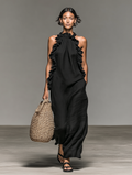 Leonie ruffled maxi dress – image 2