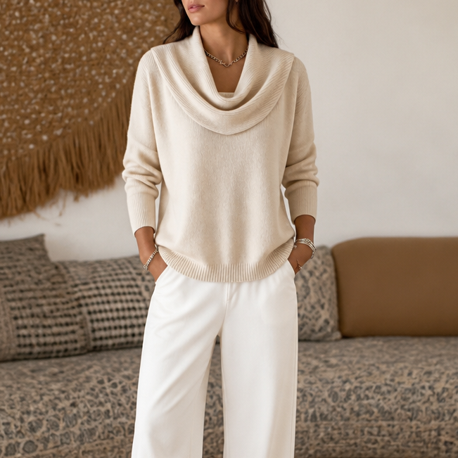 Yasmin | Understated Lightweight Knit Jumper