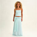 Celeste two piece corset top and wrap skirt set