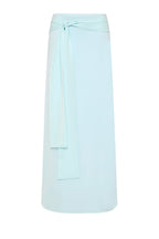 Celeste corset top and wrap skirt set, fabric detail