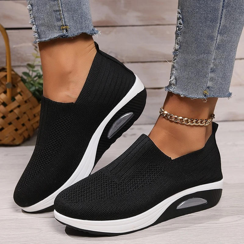 Nell | Graceful White Sneakers