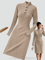 Estelle wedding guest midi dress, back view