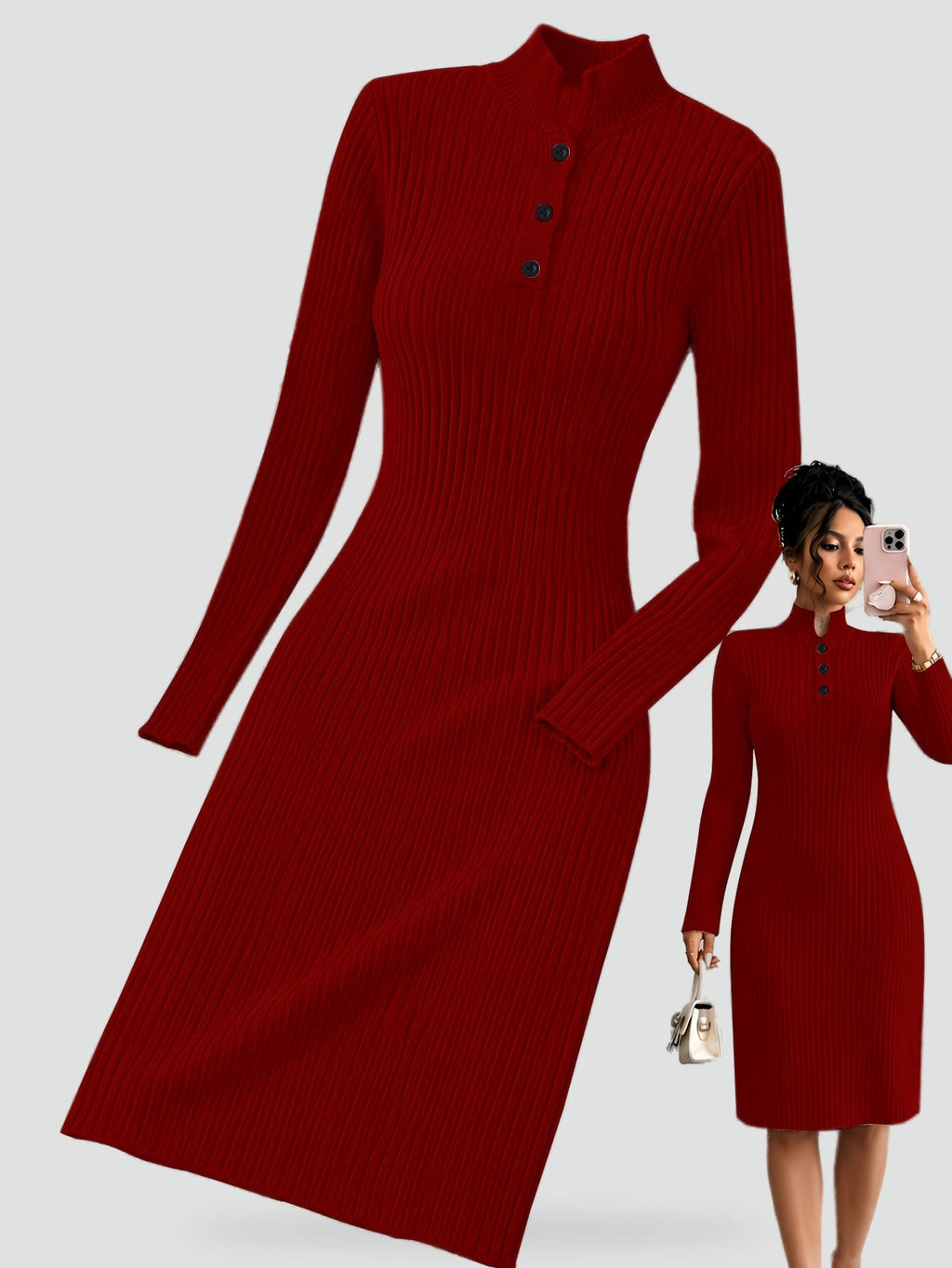Estelle wedding guest midi dress, detail