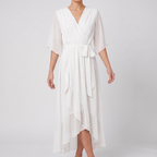 Anouk mini dress in white, front view