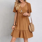 Carlotta floaty A-line summer dress
