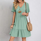 Carlotta floaty A-line summer dress