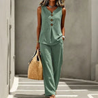 Octavia two piece relaxed trouser set