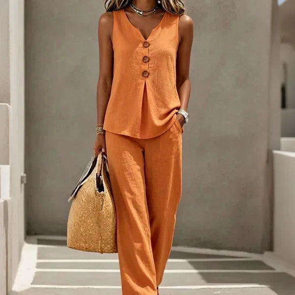 Octavia two piece relaxed trouser set