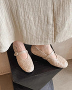 Vanya | Soft Mary Jane Flats