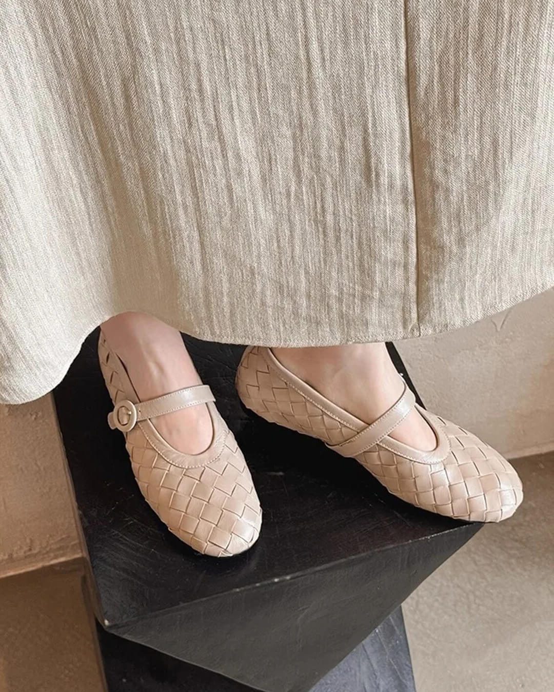 Vanya | Soft Mary Jane Flats